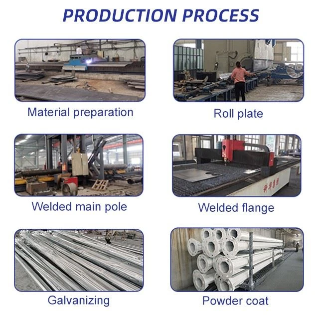 Modern Street Light Pole factory